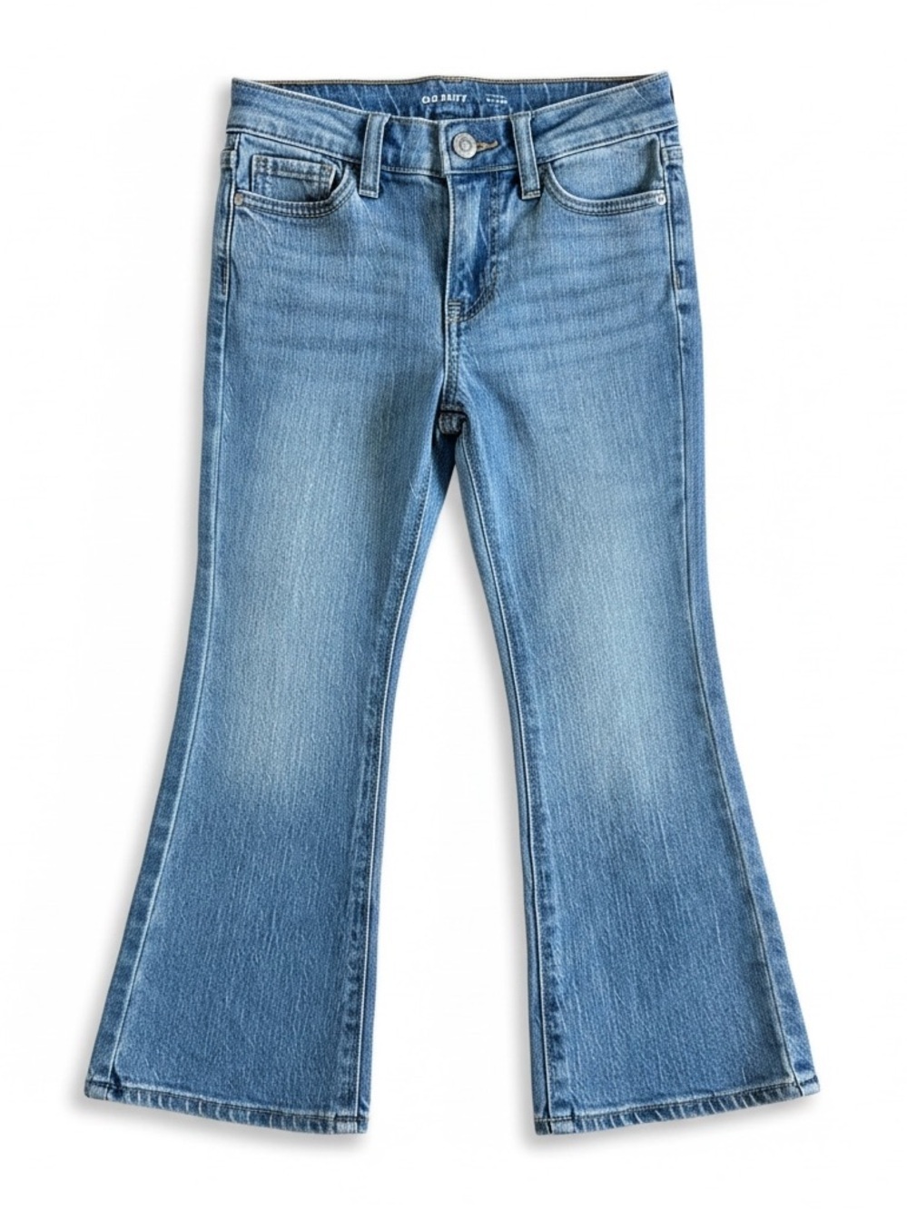 Old Navy Light Wash Girls High Waisted Flare Jeans NWT Sz 6